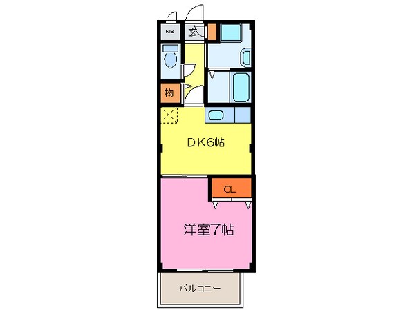 Ｙs ハイツの物件間取画像